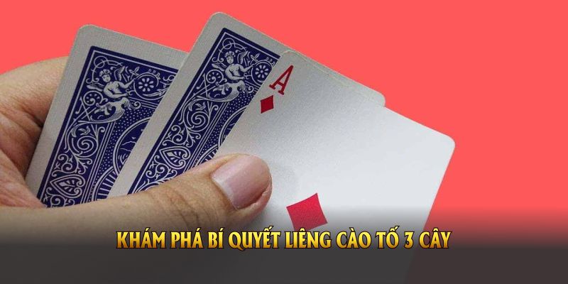 Khám phá bí quyết liêng cào tố 3 cây tăng cơ hội chiến thắng